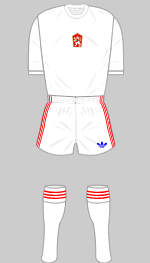 czechoslovakia european championship 1976 white kit