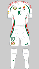 hungary euro 24 white kit