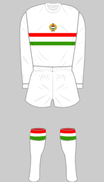 hungary world cup 1966 change kit