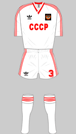 soviet union 1986 world cup change kit