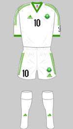 saudi arabia 2002 world cup kit