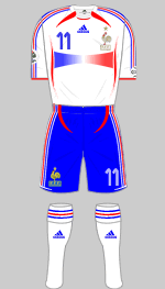 france 2006 world cup change kit