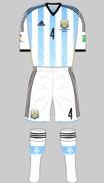 argentina 2014 world cup kit