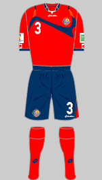 costa rica 2014 word cup 1st kit