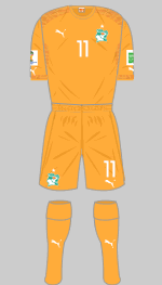 ivory coast 2014 world cup orange kit
