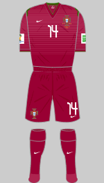 portugal 2014 world cup 1st kit