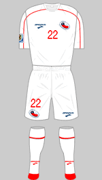 chile 2010 world cup all white kit
