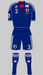 japan 2010 world cup all blue kit