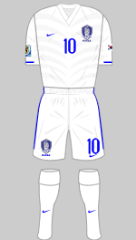 south korea 2010 world cup all-white kit