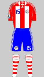 paraguay 2010 home kit