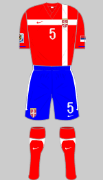 serbia world cup 2010 kit red socks