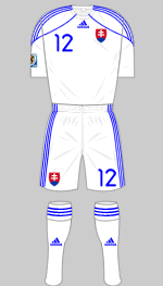 slovakia 2010 world cup white kit