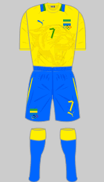 gabon-2012 olympics football kit