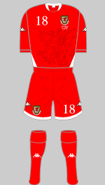 wales home kit 2007